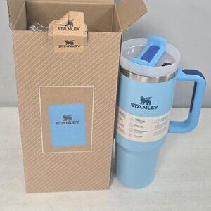 Stanley Quencher H2.0 FlowState 40oz Tumbler Blue NEW Authentic
